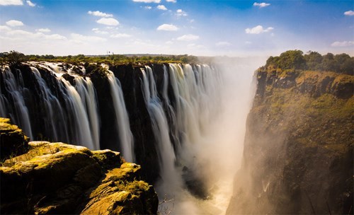 Victoria falls waterfall