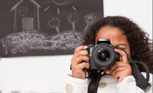 Girl with a camera